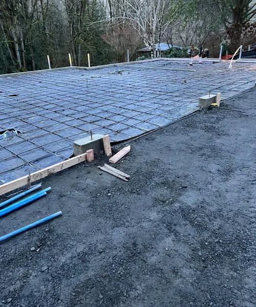 Hard Trowel Shop Slab , Saw Cut Control Joints in Sammamish 